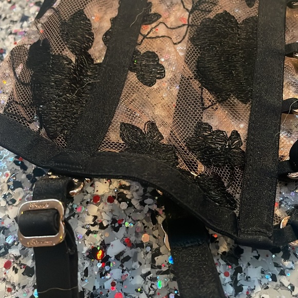 🩷 NWT Honey Birdette Alice Waspie Suspender XS - Picture 3 of 3